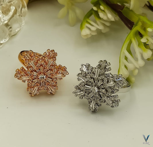 Fancy China Gold Plated Zarqoon Spinner Rings