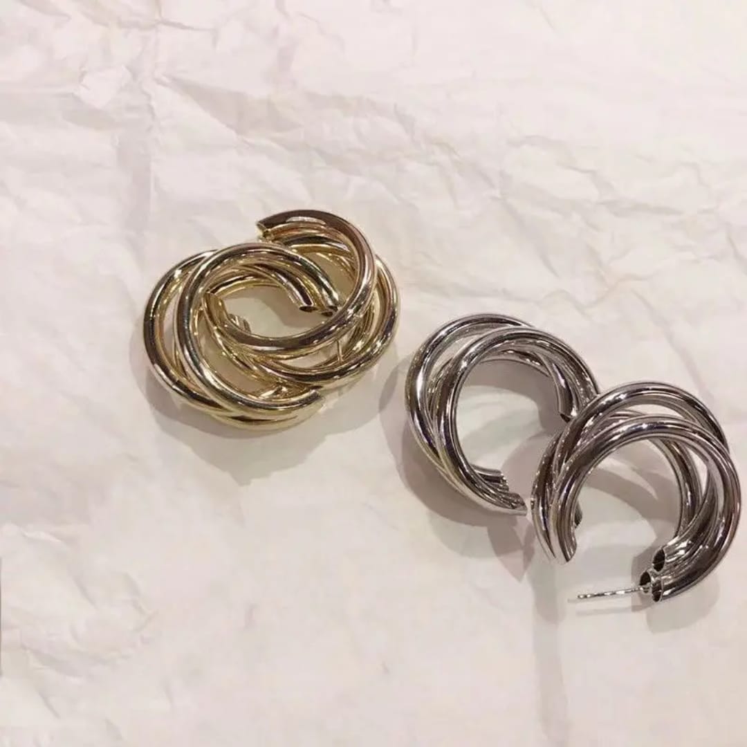 Elegant Earrings Gold / Silver
