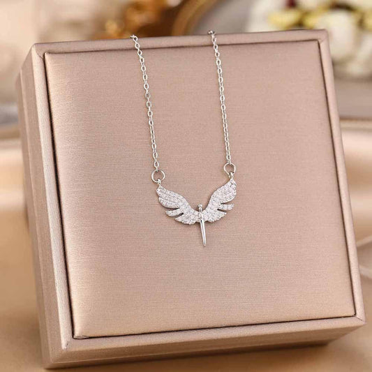 Gold Plated Locket Set - Butterfly