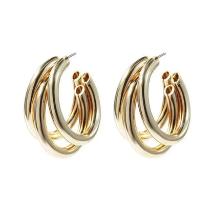Elegant Earrings Gold / Silver