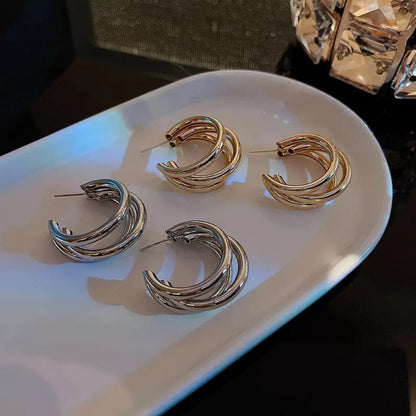 Elegant Earrings Gold / Silver